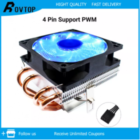 Rovtop Tản Nhiệt CPU 9Cm Led Blue Rovtop Tản Nhiệt CPU 9Cm Led Blue