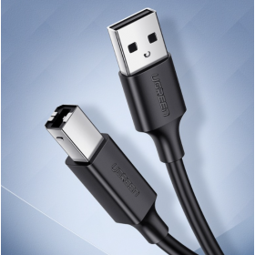 Cáp máy in USB 2.0 chính hãng Ugreen dài 2M Cáp máy in USB 2.0 chính hãng Ugreen dài 2M