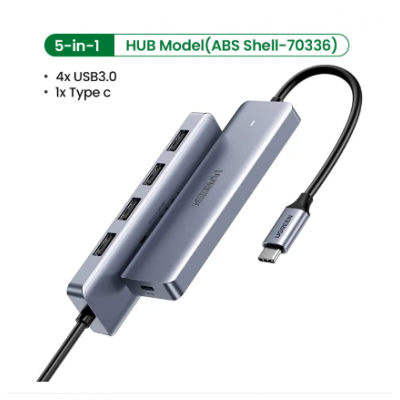 UGREEN USB C Hub 5 in 1 ABS shell Type C