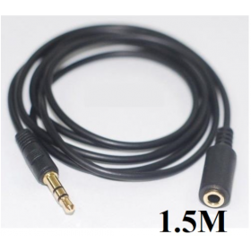 Cáp âm thanh nối dài Jack 3.5 - 1 đầu đực - 1 đầu cái