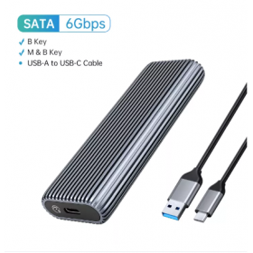 Box Ổ Cứng SSD ORICO SATA M2 6Gbps PCIe Loại C