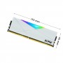 Ram Desktop Adata XPG Spectrix D50 RGB White 8GB DDR4 Bus 3200Mhz