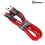 Cáp sạc Baseus cafule Cable USB For lightning 1.5A 2M Red+Red