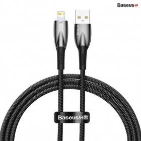 Cáp sạc Baseus Glimmer Series Fast Charging Data Cable USB to iP 2.4A 1m Black Cáp sạc Baseus Glimmer Series Fast Charging Data Cable USB to iP 2.4A 1m Black