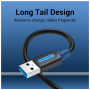 Cáp Vention Kết Nối USB 2.0 Type A 1.5M Truyền Dữ Liệu Tốc Độ Cao