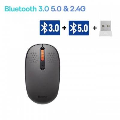 Chuột không dây Bluetooth & 2.4GHz Baseus F01B Tri-Mode Wireless Mouse