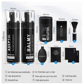 Bộ vệ sinh Laptop, Macbook 8 món