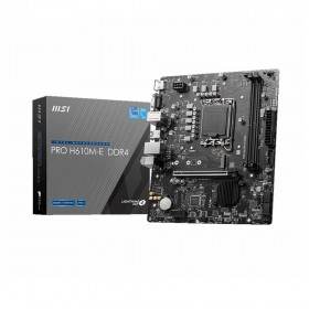 Bo Mạch Chủ MSI PRO H610M-E DDR4 Socket 1700 Bo Mạch Chủ MSI PRO H610M-E DDR4 Socket 1700