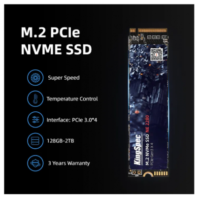 Ổ Cứng SSD Kingspec M.2 NVMe Dung Lượng 256GB