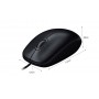 Chuột Logitech B100 Black USB