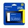 Ổ cứng SSD ADATA SU650 256GB SATA 3 2.5″ (ASU650SS-256GT-R)