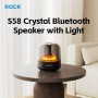 Loa Bluetooth ROCK S58 Crystal Đen