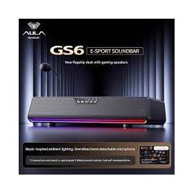 Loa Gaming Aula GS6 có dây kết nối Bluetooth 5.4 kèm Mic