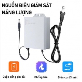Bộ lưu điện dung lượng cao dành cho Wifi Camera 12V 1.5A 5400mAh dài 3M
