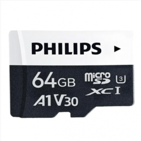 Thẻ nhớ Philips Micro SD Class 10 64GB Đen