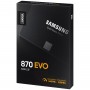 SSD Samsung 870 EVO 500GB - 2.5" Sata, R/W 560/530Mps, TBW300, V-Nand MLC, MZ-77E500BW