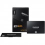 SSD Samsung 870 EVO 500GB - 2.5" Sata, R/W 560/530Mps, TBW300, V-Nand MLC, MZ-77E500BW