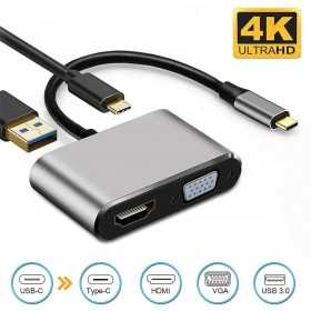 Dây chuyển đổi Type C to HDMI YX-8803 Dây chuyển đổi Type C to HDMI YX-8803