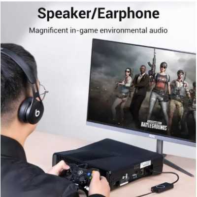 Vention USB Sound Card USB 2.0 External Stereo Sound Adapter 15cm