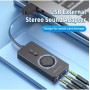 Vention USB Sound Card USB 2.0 External Stereo Sound Adapter 15cm