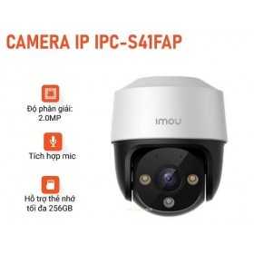 Camera IMOU IPC-S41FP Imou - IP Wifi Quay quét ngoài trời 4MP Full Color, HN 30m Camera IMOU IPC-S41FP Imou - IP Wifi Quay quét ngoài trời 4MP Full Color, HN 30m