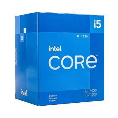CPU Intel Core i5-12400F Box Hãng, 2.5Ghz Up to 4.4Ghz, 6 Core, 18MB, 12 Thread, SK1700, Alder Lake