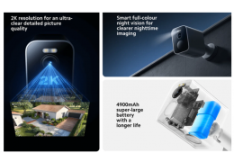 Xiaomi ra mắt camera giám sát BW300: Có pin tích hợp, hoạt động độc lập không cần cắm điện, hỗ trợ cả pin mặt trời, kháng nước IP67