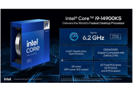 Intel ra mắt Core i9-14900KS: CPU "nhanh nhất thế giới dành cho desktop", đạt mức xung nhịp 6.2Ghz