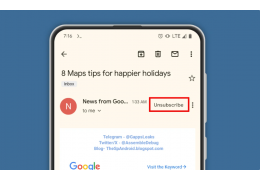 App Gmail sắp có nút huỷ nhận mail quảng cáo dễ hơn?