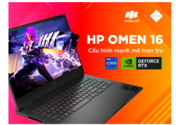 Laptop HP OMEN 16 - Sức mạnh đỉnh cao cho game thủ đam mê